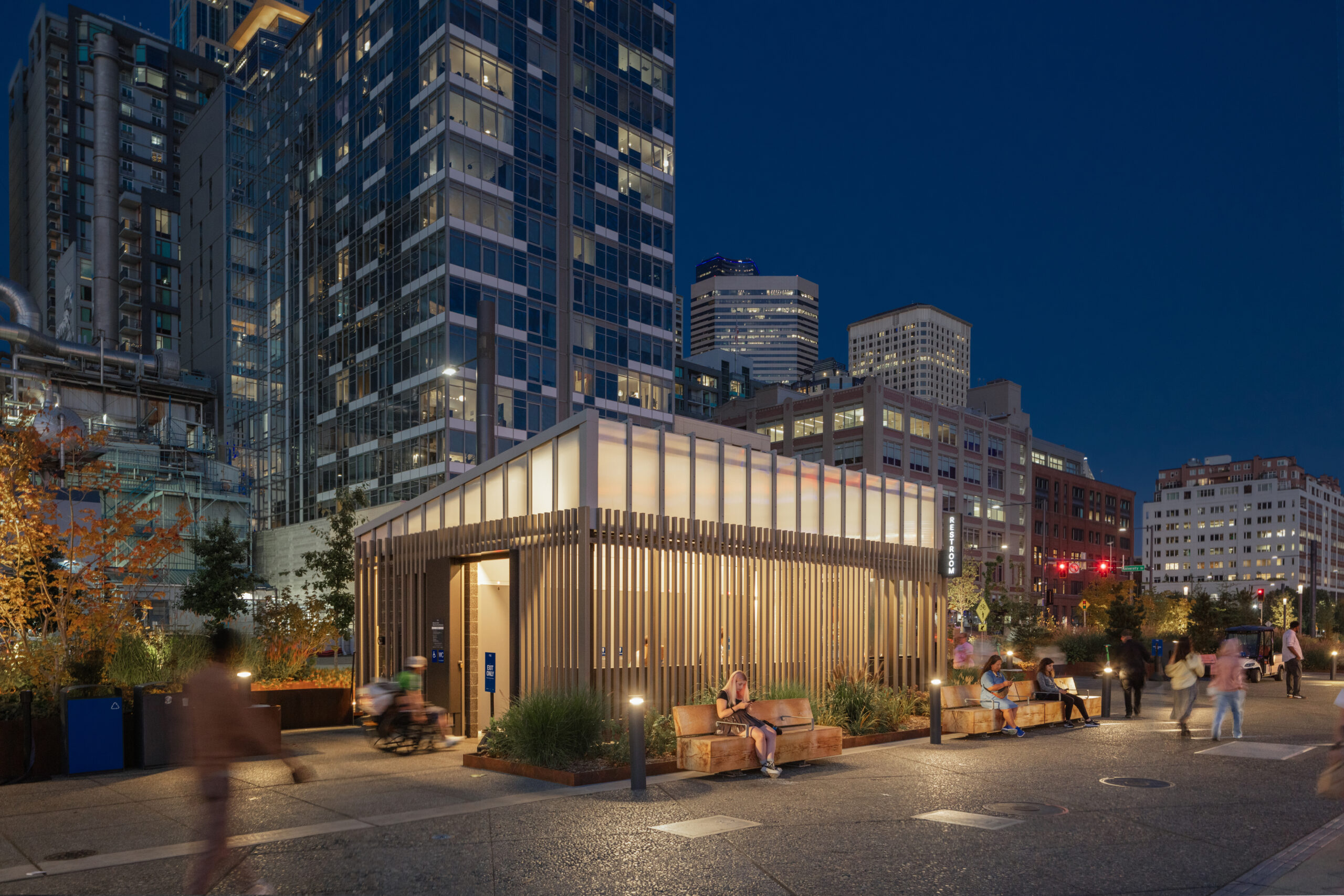 Seattle Waterfront Restroom