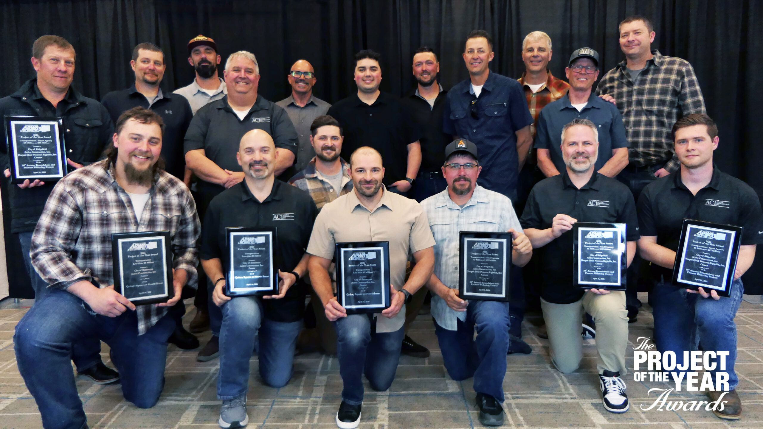 Active Construction Team from Multiple Winning Projects